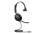 Jabra Evolve2 40 SE MS mono juhtmega k&otilde;rvaklapid must