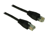 Inter-Tech CAT 5 varjestamata keeratud paar (UTP) 10m paatis kaabel, must