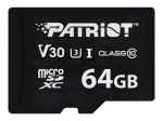 Patriot VX Series microSDXC UHS-I U3 M&auml;lukaart, 64GB, 90MB/s
