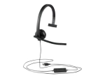 Logitech H570e Juhtmega K&otilde;rvaklapid Must