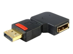 Delock DisplayPort mees naiste nurga all vasakule adapter