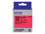 Epson LabelWorks LK-4RBP Label Tape (1,2 cm x 9 m) 1 Roll