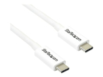 StarTech.com 6.6ft (2m) Thunderbolt 3 kaabel, 20Gbps, 100W PD, 4K video, Thunderbolt-sertifitseeritud, &uuml;hildub TB4/USB 3.2/DisplayPortiga Thunderbo...