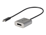 StarTech.com USB C to DisplayPort Adapter, 8K/4K 60Hz USB-C to DisplayPort 1.4 Adapter Dongle, USB Type-C to DP Monitor Video Converter, Thunderbol