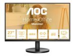 AOC U27B3A 27 " IPS UHD 16:9 60 Hz 4 ms 3840 x 2160 pixels 350 cd/m&sup2; HDMI ports quantity 2