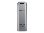 PNY Elite Steel 256GB USB 3.1 M&auml;lupulver h&otilde;bedane