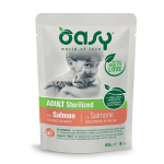 OASY Chunks in gravy Steriliseeritud Salmon - m&auml;rjakas kassatoit - 85g