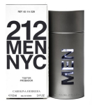 Carolina Herrera 212 Men l&otilde;hnavedu EDT 100 ml Tester