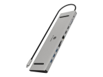 ICY BOX IB-DK2106a-CPD dokkimisjaam USB Type-C 3xUSB 3.0 2xHDMI VGA