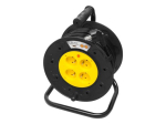 PR-61 pikendusjuhe 4-pistikuga maandusega 30m PVC trummel 3x1,5mm