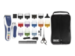 WAHL Color Pro 9649-916 Juhtmeta Kombineeritud Juuksel&otilde;ikusmasin Sinise Halli Valge