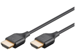 goobay Standard HDMI isastele HDMI isastele Slim 1m must