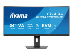 iiyama ProLite XCB3497WQSNP-B1 34-tolline UltraWide 3440 x 1440 120Hz HDMI DisplayPort USB-C Monitor