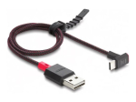 Delock Easy USB 2.0 USB Type-C Kaabel Must Punane