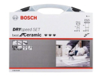 Bosch DrySpeed teemant tuuma puuri komplekt