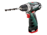 Metabo PowerMaxx BS Basic 12V akupuur 2 akut kaasas