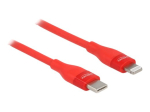 Delock Lightning kaabel 1m punane