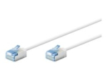 goobay CAT 6a U/FTP, PiMF 5m paigalduskaabel valge