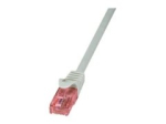 LogiLink PrimeLine CAT 6 varustamata kahekeerdeline paar (UTP) 50cm hall patch-kaabel