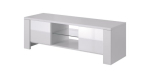 Cama TV stand WEST 42/130/42 white/white gloss