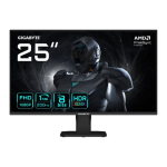 GIGABYTE GS25F2 25" FHD Gaming Monitor - 1920 x 1080, 200Hz, 1ms, 300 cd/m2, Display HDR 10, HDMI 2.0, Displayport 1.4