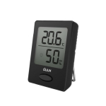 Duux Sense Black LCD display Hygrometer + Thermometer