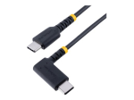 StarTech.com 1ft (30cm) USB C Laadimiskabel pistikuga, &Otilde;rn k&uuml;lg, 60W PD 3A, Raske laadimiskabel USB-C, USB 2.0 Type-C, Vastupidav ja Karulik Aramid