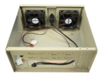 Inter-Tech IPC S34T Mini ITX Micro kuju tegur beež