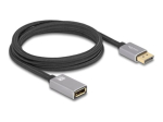 Delock DisplayPort Pikenduskaabel 2m Must Hall