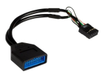 Inter-Tech sisene USB adapter 15cm