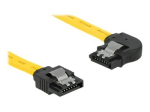 DeLOCK Serial ATA kaabel Kollane 10cm