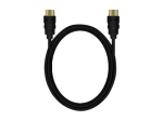 MediaRange HDMI Kaabel Ethernetiga 1.8m Must