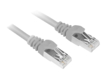 Sharkoon CAT 6 varustatud kaabel vasev&otilde;rega (SFTP) 1.5m hall patch-kaabel