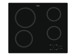Whirlpool AKT 801/NE Keraamiline Plaadipind, Must