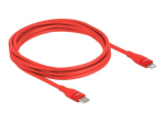 Delock Lightning kaabel 2m punane