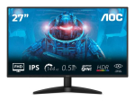 AOC 27B36X 27-tolline 1920 x 1080 (Full HD) IPS Monitor koos HDMI ja DisplayPortiga, 144Hz