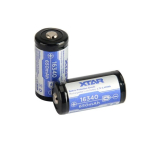 Battery 16340/R-CR123 3.7V Li-ion 650 mAh with protection