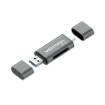 Vention USB3.0 Multi-function Card Reader Hall Metal Type