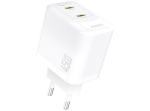 Dudao A28PEU Adapter 45Watt 2xUSB-C White