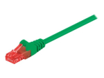 Goobay CAT 6 U/UTP CCA 10m Roheline Kaabel