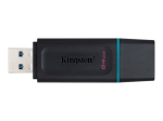 Kingston DataTraveler Exodia 64GB USB 3.2 Gen 1 USB-m&auml;lupulgad Sinine