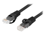 Lanberg PCU6-10CU CAT 6 Ekki varustatud paarditud paar (UTP) 3m &uuml;henduskaabel must