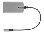 StarTech.com 3-portne USB-C hub koos Ethernetiga, 3x USB-A porti, Gigabit Ethernet, USB 3.0 5Gbps, bussi poolt toidetud, USB Type-C hub koos GbE ja...