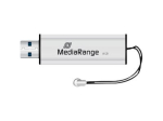 MediaRange 8GB USB 3.0 m&auml;lu Silver