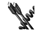 AXAGON 60cm USB 2.0 Type-C kaabel Must