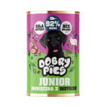 DOBRY PIES Junior Lambaliha ja kalkun m&auml;rg koeratoit 400g