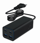 UNIVERSAAL LAADJA USB 4P 100W/TA-UC-2A2C-PD100-01-BK GEMBIRD