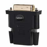 Savio CL-21 DVI HDMI must kaabel soomusmuutja