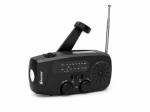 Vakoss FM-3660K FM/AM Emergency Radio with Dynamo / Flashlight / Power Bank / Solar Panel