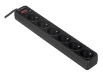 CyberPower Tracer III B0620SC0-FR &uuml;pingukaitse 6 AC pesa(d) 200 - 250 V 1.8 m Must